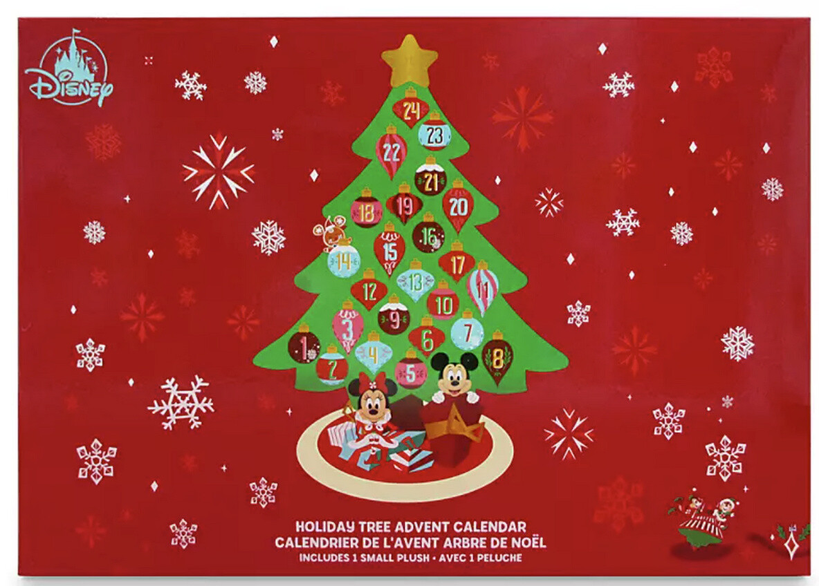NEW! Disney Christmas Mickey Gingerbread Plush Advent Calendar Wall Hanging  | eBay