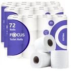 3ply Toilet Rolls Toilet Paper Super Soft White Toilet Tissue Paper Bulk Pack 72