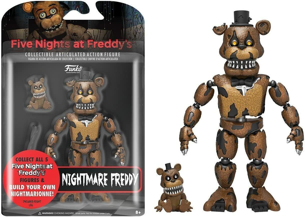 SEP168625 - FIVE NIGHTS AT FREDDYS NIGHTMARE CHICA 5IN ACTION FIGURE -  Previews World