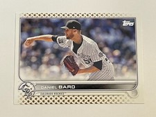 2022 Topps Baseball Gold Stars #167 - Daniel Bard - Colorado Rockies