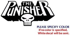 The Punisher Game Movie Graphic Die Cut decal sticker Car Truck Boat Window 22"