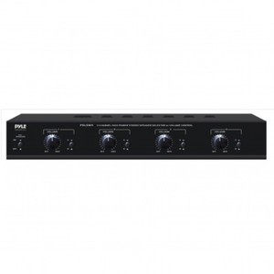 Pyle-PSLSW4-Multi-Zone-Speaker-Selector-4-Channel-Audio-Speaker-Receiver-System