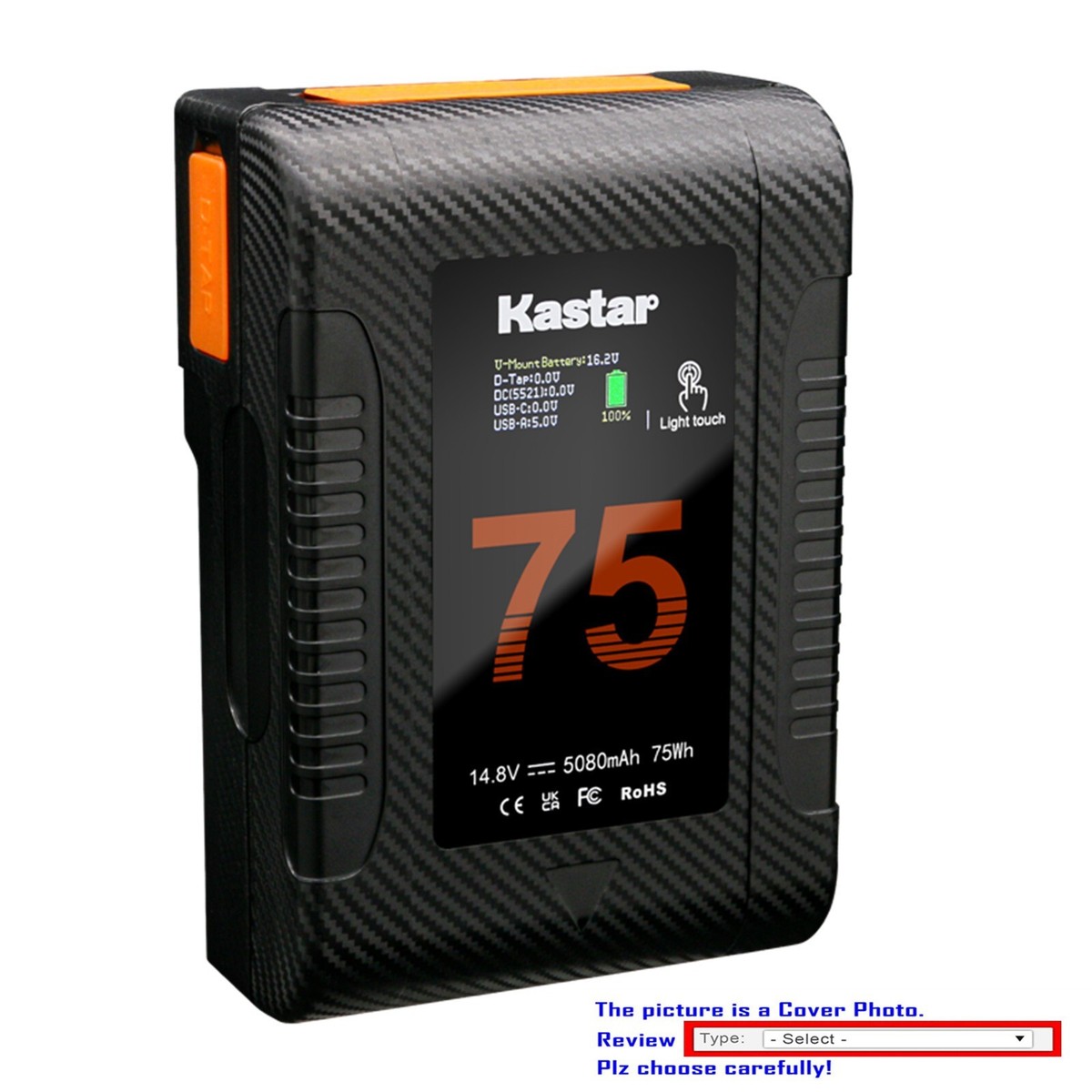 Kastar Battery Dtap Charger for Sony dummy battery to work with