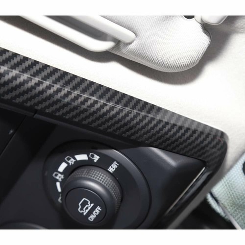 Kit de bisel de cubierta de decoración de panel de tablero interior de fibra de carbono para 4Runner 2010+ accesos - Imagen 278 de 346