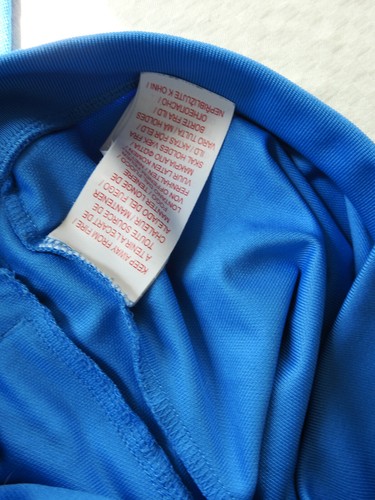 FC Barcelona Track Top Jacket Nike Blue Full Zip Training Top Size Boys XL - Picture 5 of 6