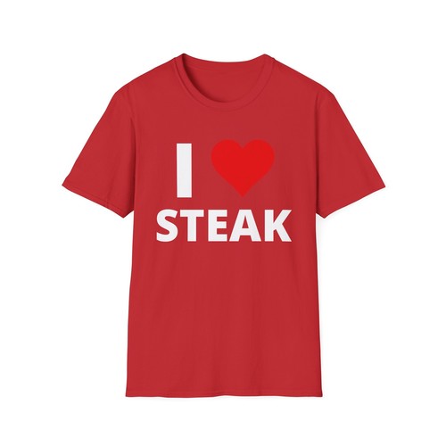 T-shirt STEAK for Steak Lover Gift for Meat Lover I Love Steak Shirt Carnivore - Picture 10 of 10