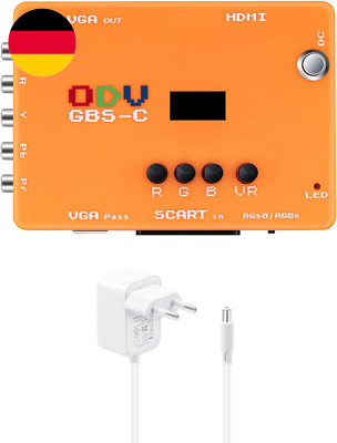 Mcbazel ODV-GBS-C Ypbpr Component/Vga/Rgbs Scart Zu VGA/HDMI Scan Konverter Für 
