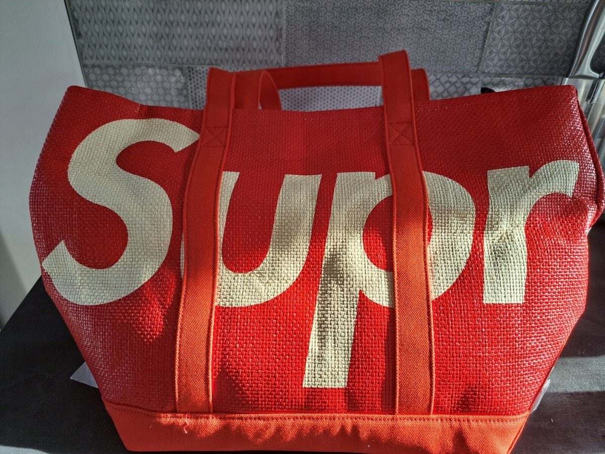 Supreme Raffia Bag Red | eBay Supreme Raffia Bag Red | eBay