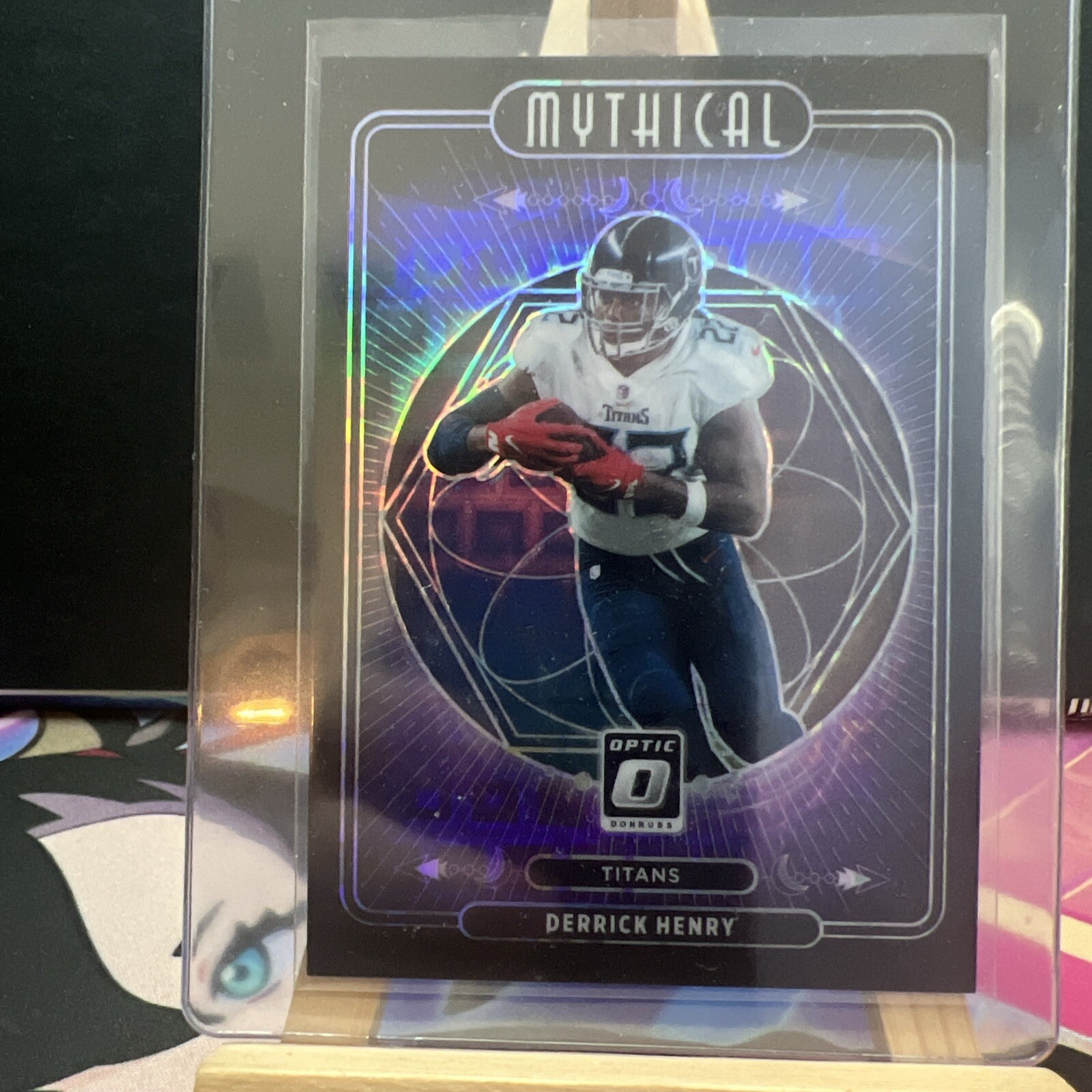 2022 Panini Donruss Optic -Mythical Black Pandora Prizm #M-10 Derrick Henry 1/25