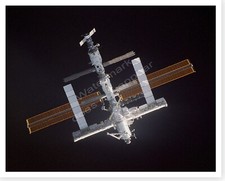 International Space Station Taken From The Shuttle Discovery 8 x 10 Photo