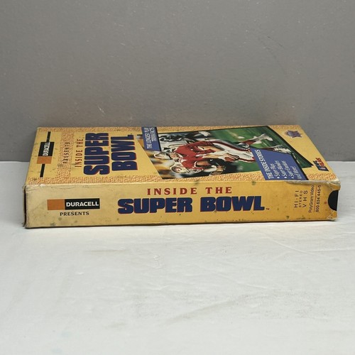 Duracell Inside the Super Bowl XXIX VHS 1995 Video Tape NFL 49ers Chargers Rare! - Picture 3 of 9