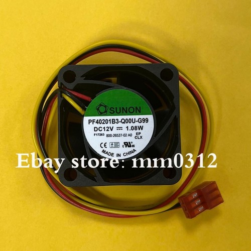 Ventilateur PC SUNON 40x40x20mm 12V 0.6W - Modèle MB40201V2-0000-G99 3 Broches - Silencieux Pour Refroidissement