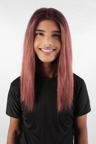 HPO Adult Men's Straight Shoulder Length Rapper Wig,Multiple Color,HM-1040A - Picture 113 of 122