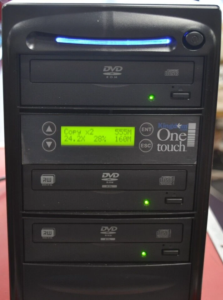 Kingdom One Touch 2 Copy DVD/CD Duplicator | High-Speed - Image 3 of 4