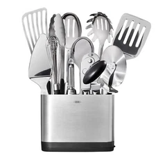 	OXO Steel Piece Utensil Set 15 PC Stainless Steel	