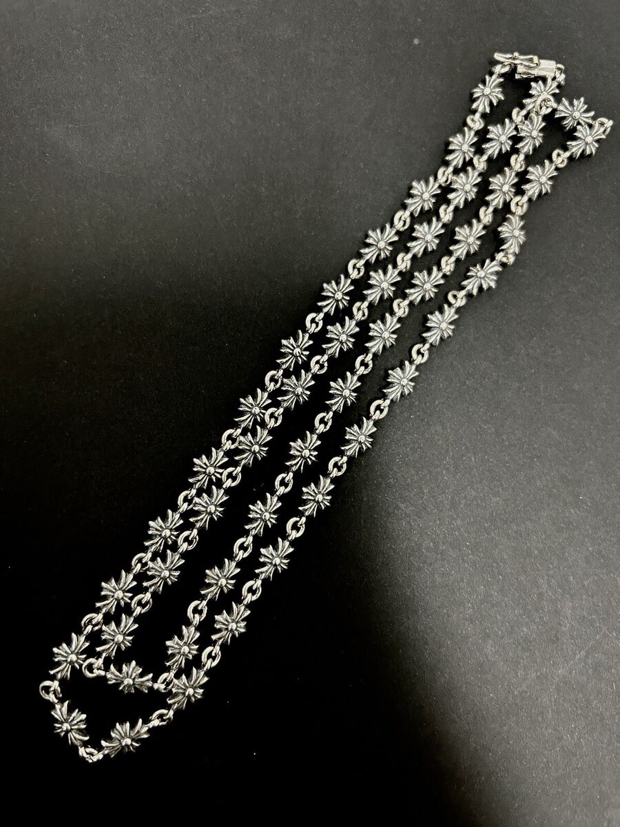 Brand New Chrome Hearts Chain Tiny E CH Plus chain necklace Brand New Chrome Hearts Chain Tiny E CH Plus chain necklace