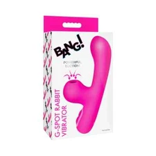 Bang!: Mini Suction Silicone G-Spot Rabbit Vibrator