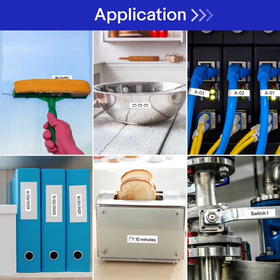 15PK 45013 S0720530 For Dymo D1 160 280 210D 360D 420P Label Tape