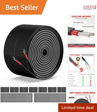 Versatile 16/2 Low Voltage Electrical Wire - 100FT for Automotive, Marine & More