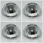4 CAP DEAL RIDLER 695 WHEEL RIM CHROME CENTER CAP 57492085F-1 LG1011-16 C10695C