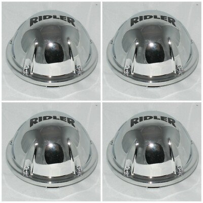 4 Pack Bullet Dome Wheel Center Caps – Replaces Cruiser 354-CAP2, M-016, S411-09