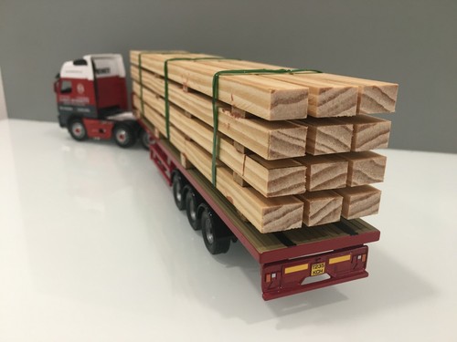 CARGA DE MADERA PARA CAMIONES REF 4 ESCALA 1/43- 1/50 CAMIÓN NO INCLUIDO - Imagen 3 de 3