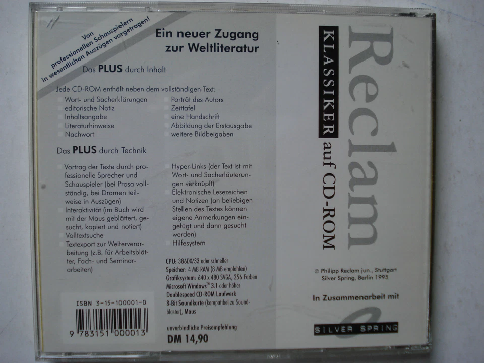 Faust Der Tragodie erster Teil Johann Wolfgang Goethe on CD-ROM German Language - Image 2 of 2