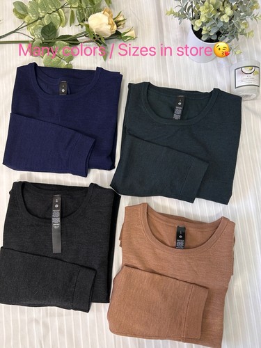 NWT$128 LULULEMON New Venture Crewneck Sweater - THCB - Size L - Picture 8 of 9