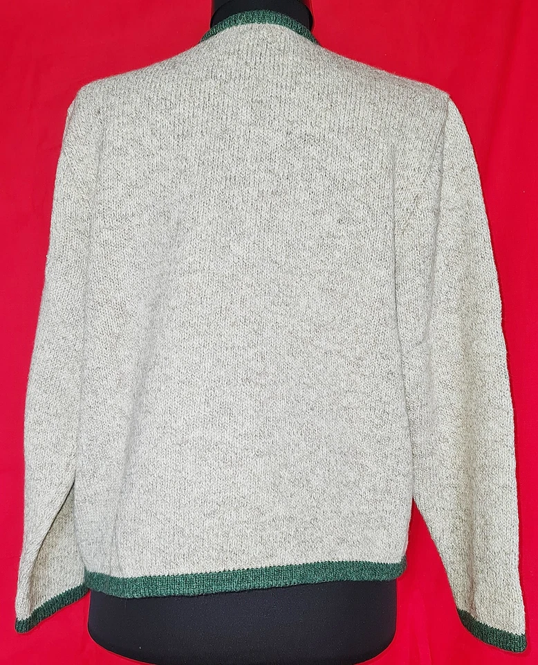 CARDIGAN VINTAGE GIESSWEIN TRACHTEN TIROL OKTOBERFEST DIRNDL MUJER: US10/EU 38 Foto 3 de 4
