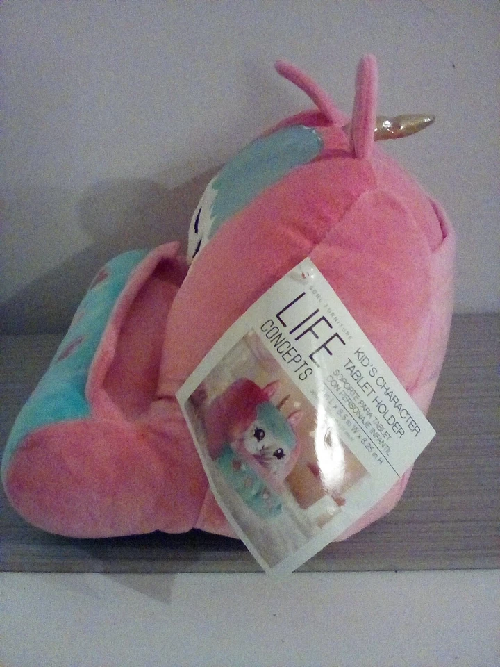 Life Concepts Character Tablet Holder Unicorn New With Tags - Image 2 of 4