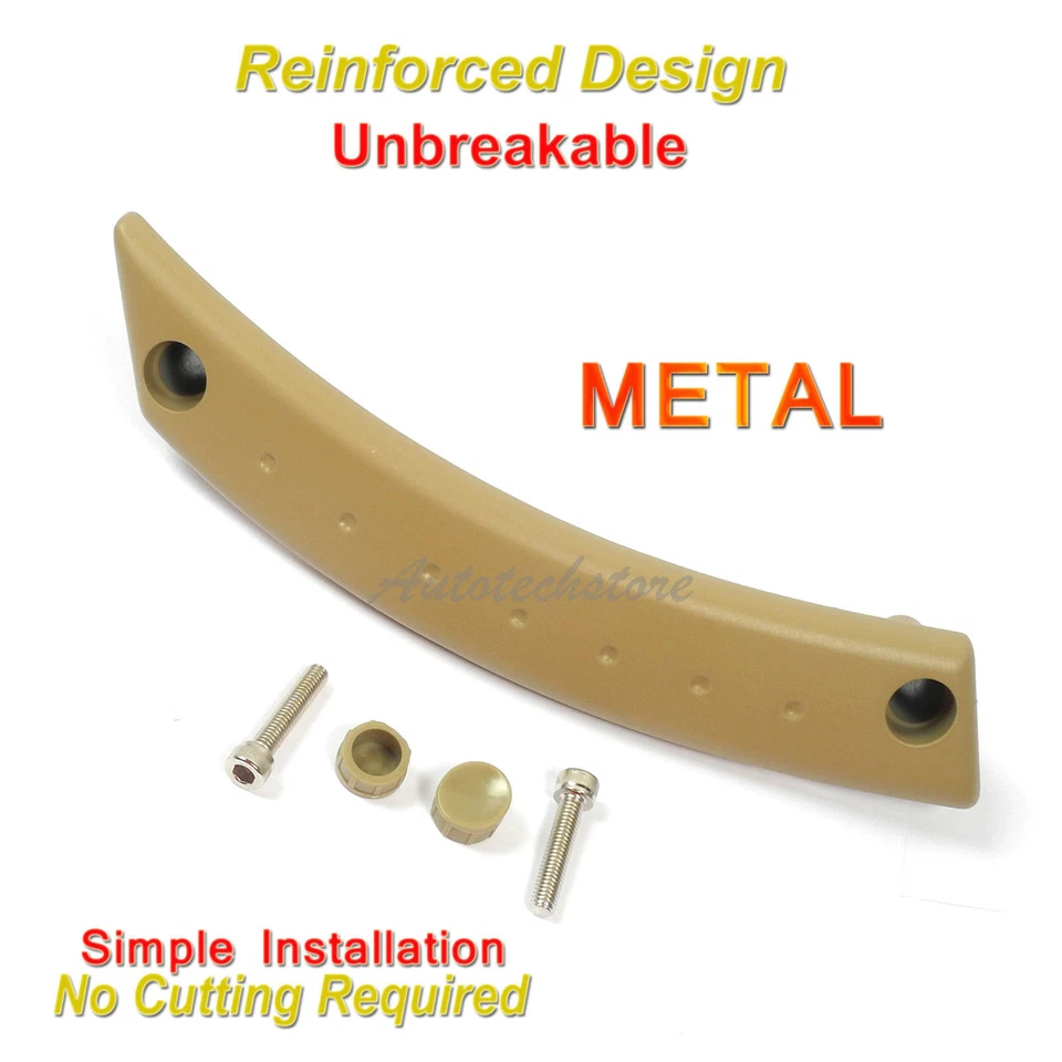 98 VW Escarabajo Par MEJORADO Metal Interior Panel Puerta Tirador Manija Kit de Reparación Tostado Foto 3 de 4