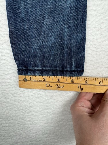 True Religion Dark Wash Jeans - Youth size 4 - Pocket Flaps - Picture 9 of 10