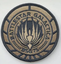 BSG Battlestar Galactica Vel-kro Patch - BSG44V