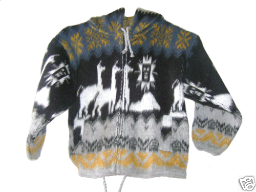 WHOLESALE LOT OF 5 HECTOR ALPACA JACKETS WITH HOOD - SIZE: 4 - 5V - Picture 3 of 12
