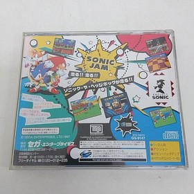 Sega Saturn SS Soft Sonic Jam with Obi Postcard SEGA A290