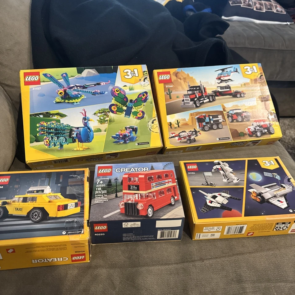 LEGO LOT creators 6 and up, all complete sets , 40468,40220,31134, 31146, 31157 - Image 2 of 2