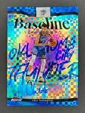 COLOR MATCH - 2026 Topps Finest Baseline Auto /99 - CHET HOLMGREN Blue X-Fractor