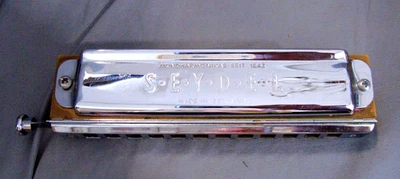 C.A. Seydel Söhne Harmonica Chromatique CHROMATIC DE LUXE en C - Photo 1/4