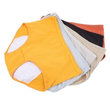 6x Briefs Underwear Women's Cotton Comfort Panties Tag Free Size L High-Waisted