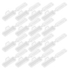  200 PCS Waterproof Name Holder Clear Cord Labels Identification Tags