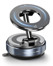 Vacuum Suction Magnetic Phone Holder for Magsafe [89 LBS Strongest Suction] 360°