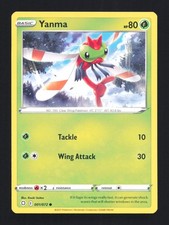 Yanma 001/072 Common Shining Fates Pokemon Near Mint