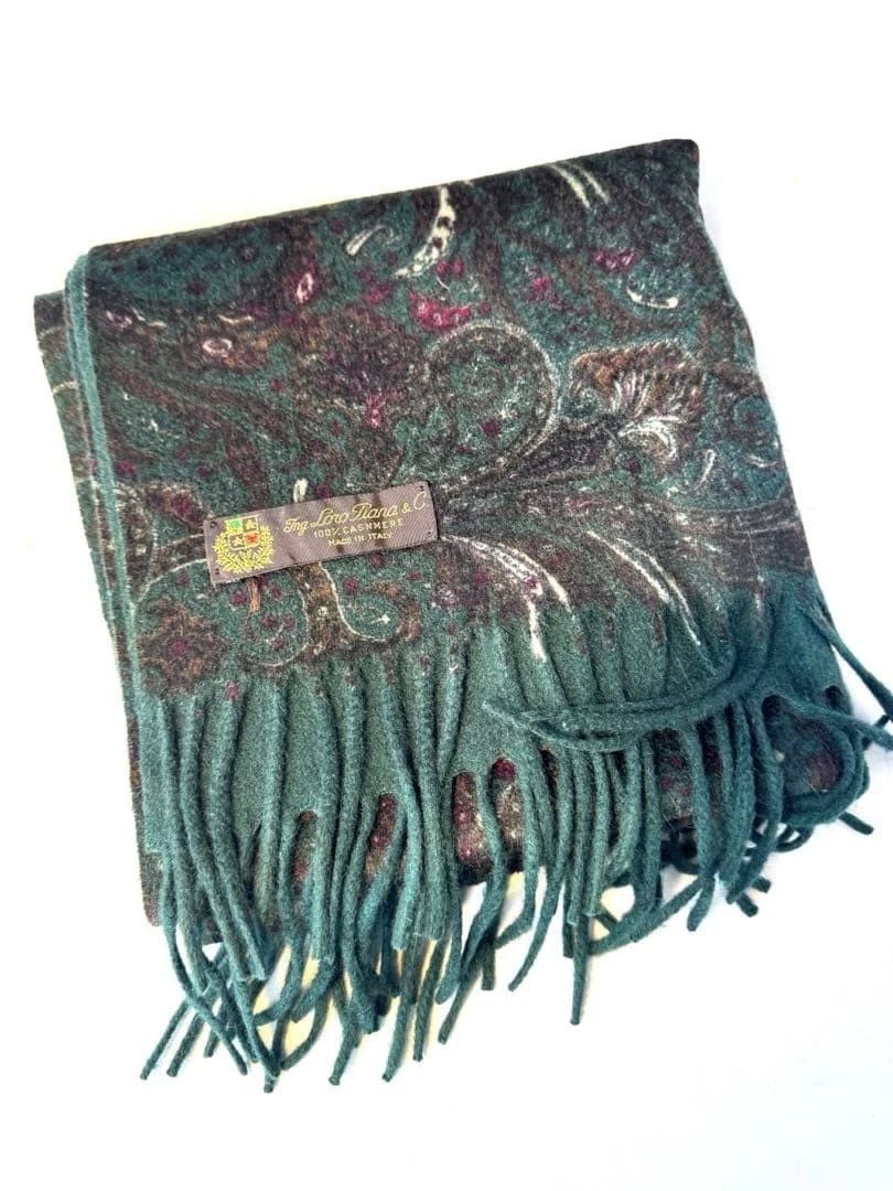Sciarpa Lunga GLORIS Effetto Cashmere A Quadri - 180x70 Cm, Calda E Morbida, Autunno Inverno (rossa, Verde, Arancione) - 3