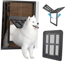 Dog Screen Door, Flap Opening 11.2 x 14.4 inches, 11.2 x 14.4 Inch Pack of 1 