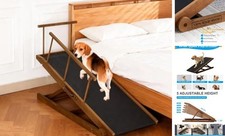        Dog Ramp for Bed  Couch, 5 Height 115 Brown