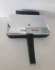 VillaWare Prima Pizzelle Maker Baker Italian Cookie Iron Model 5000 TESTED