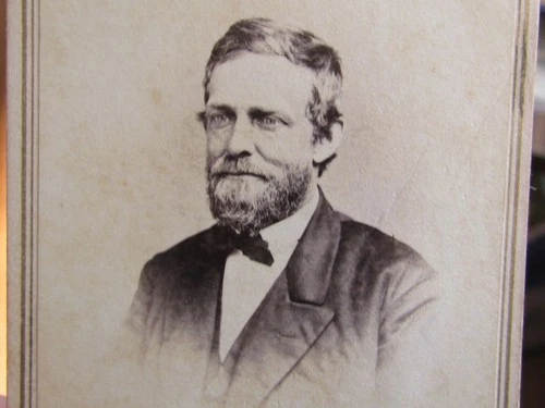 President Grant's Vice President Schuyler Colfax cdv photo from San Francisco