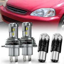 For Honda Civic Ej Em Ek 99-00 Led Headlight Highlow Turn Signal Light Bulbs