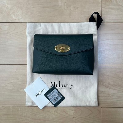 Mulberry Darley Mulberry Green Kosmetiktasche unbenutzt Japan