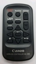 Original Canon WL-D89 Vixia Remote Control HFM40 HFM41 HFM400 HFM30 HFM31 HFM300